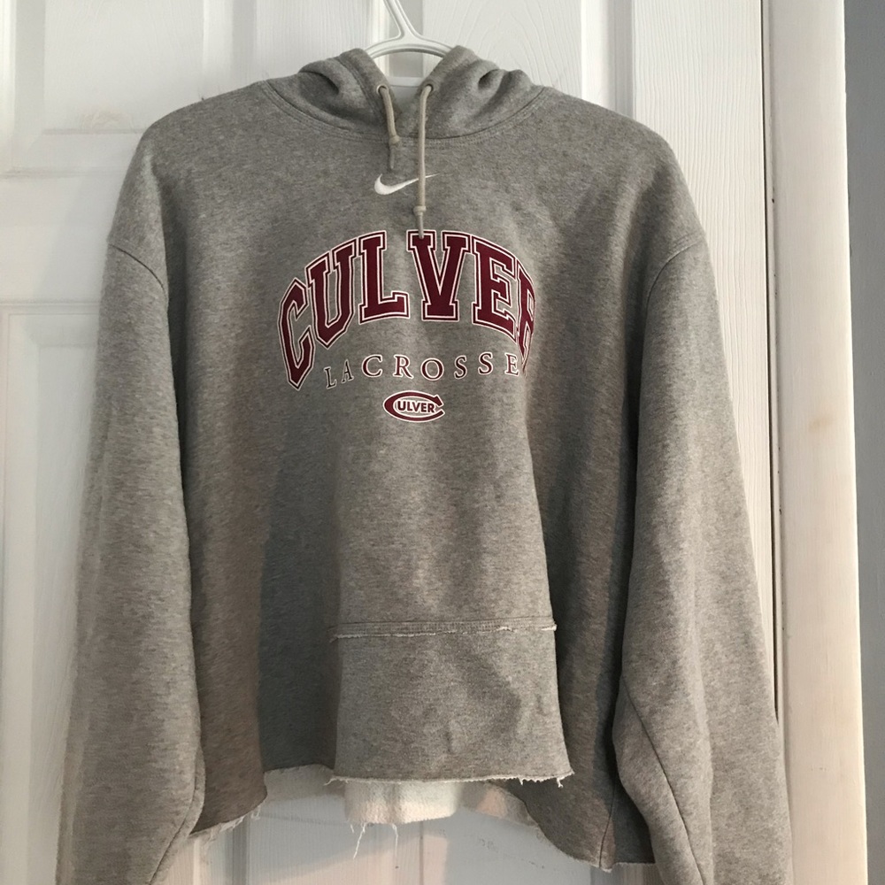 Cropped Nike Culver lacrosse sweatshirt